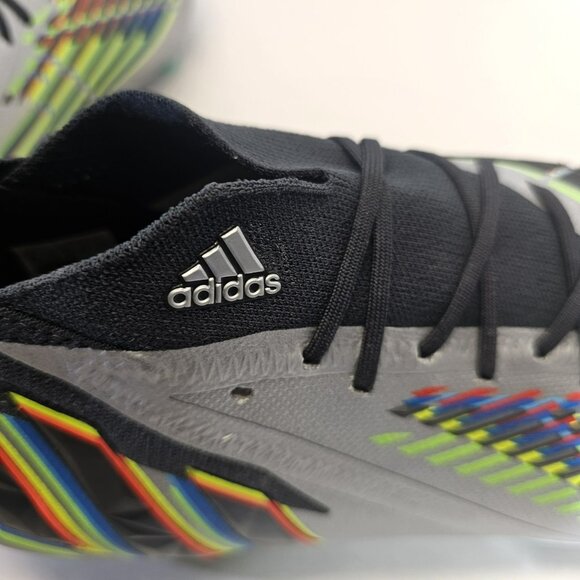 Adidas Unisex Predator Edge.1 Firm Ground Soccer Cleats Men's 12.5/Women's 11.5 - Picture 13 of 16
